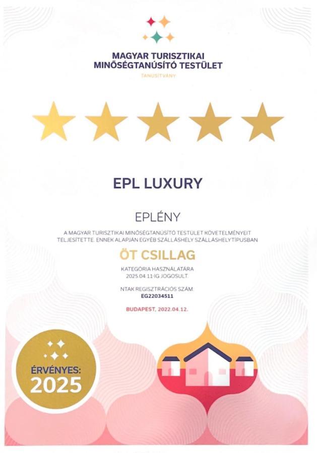 EplényEpl Luxuryアパートメント エクステリア 写真